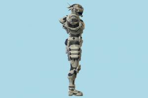 Robot Mechanical Warrior-3